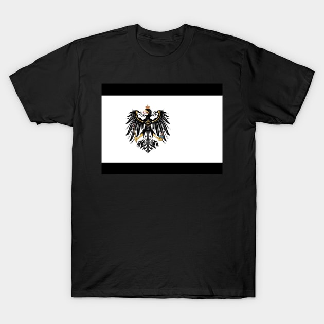 Prussian coat of arms flag T-Shirt by AidanMDesigns
